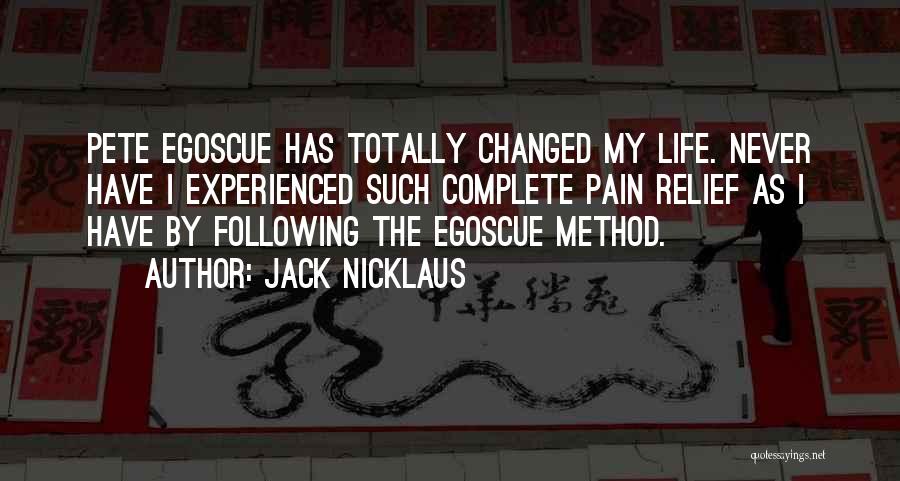 Hilangkan Bekas Quotes By Jack Nicklaus