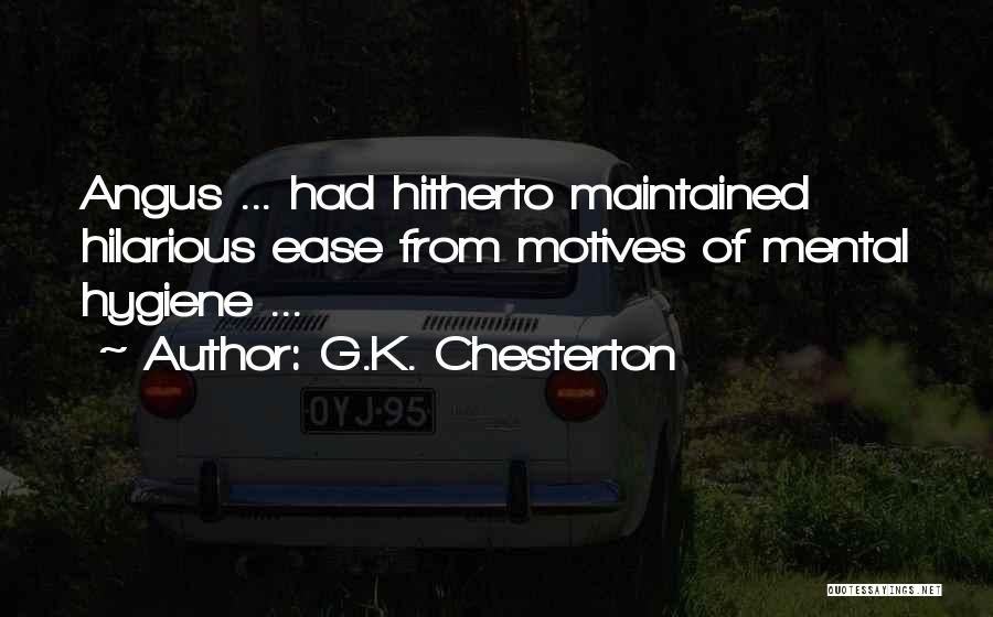 Hilarious Quotes By G.K. Chesterton