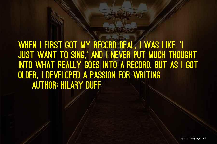 Hilary Duff Quotes 2024594