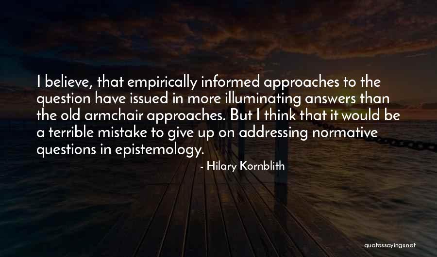 Hilary Kornblith Quotes 1000956