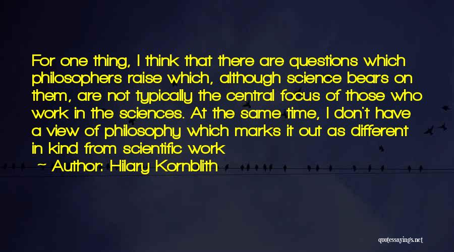 Hilary Kornblith Quotes 359713