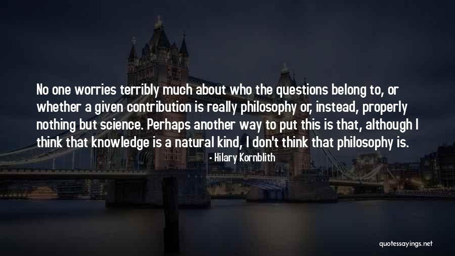 Hilary Kornblith Quotes 604766 Hilary Kornblith Quotes 604766