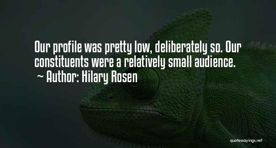 Hilary Rosen Quotes 508596