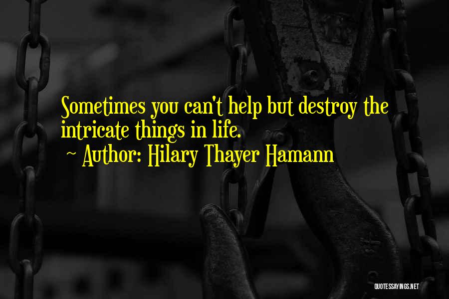 Hilary Thayer Hamann Quotes 2238698