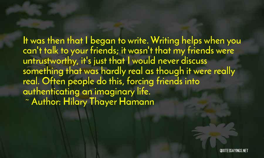 Hilary Thayer Hamann Quotes 85948