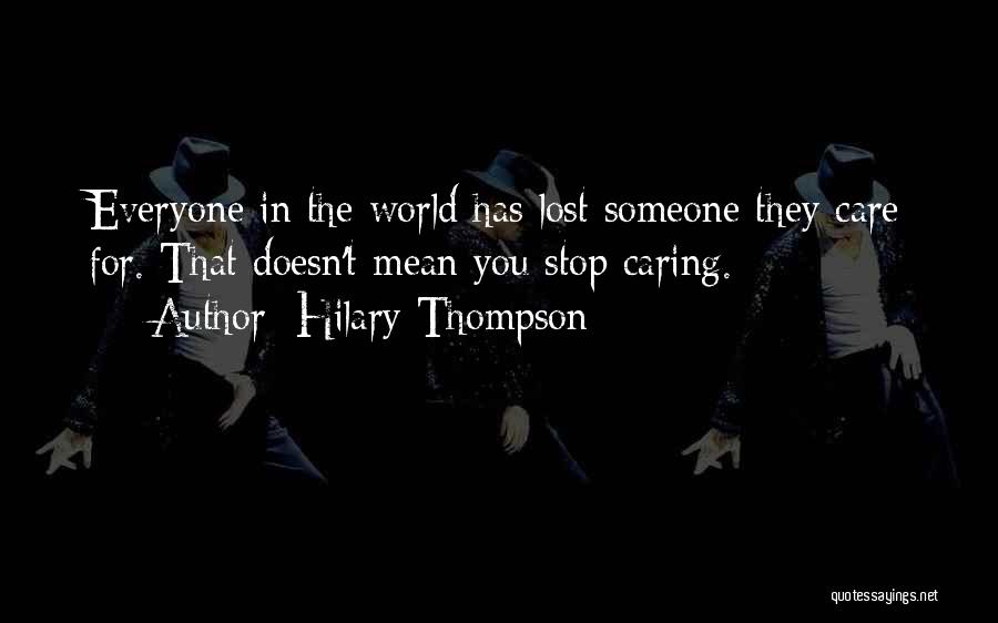 Hilary Thompson Quotes 1448534
