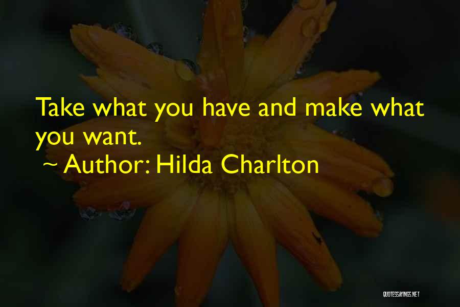 Hilda Quotes By Hilda Charlton