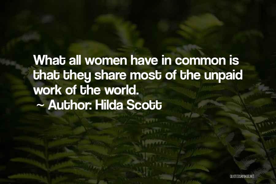 Hilda Quotes By Hilda Scott