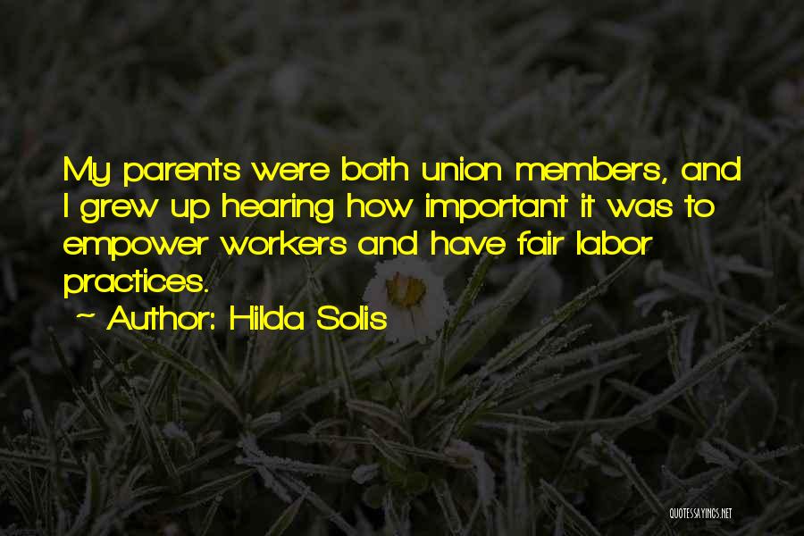 Hilda Quotes By Hilda Solis