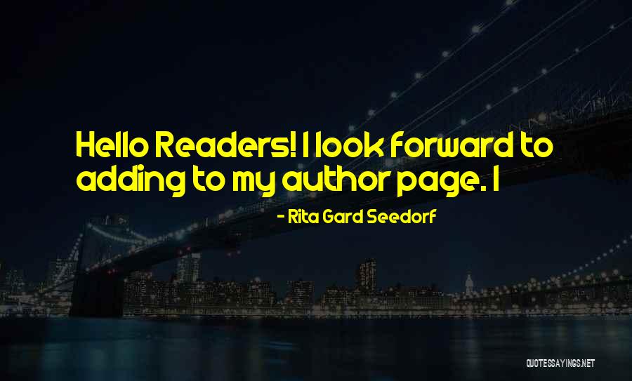 Hilfe Ich Quotes By Rita Gard Seedorf Hilfe Ich Quotes By Rita Gard Seedorf