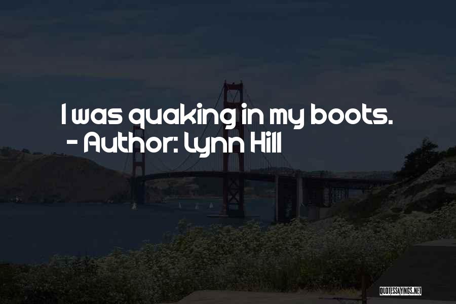 Hill Climbing Quotes By Lynn Hill