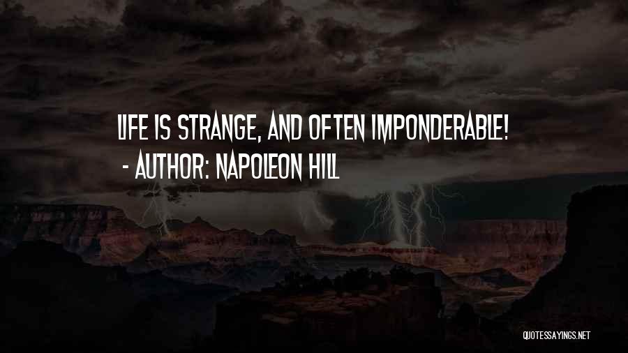 Hill Quotes By Napoleon Hill