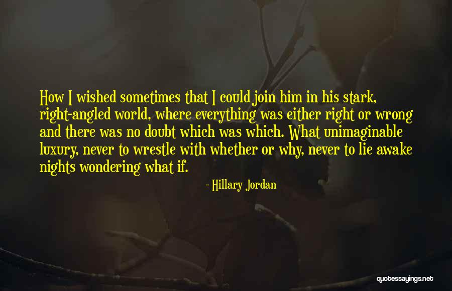 Hillary Jordan Quotes 1576604