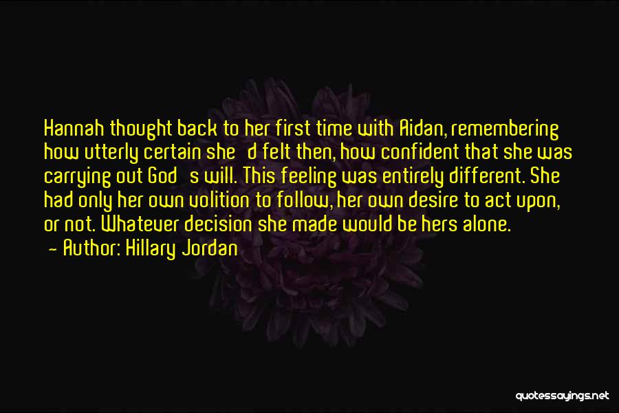 Hillary Jordan Quotes 2013846