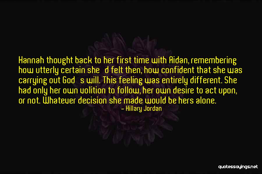 Hillary Jordan Quotes 2013846