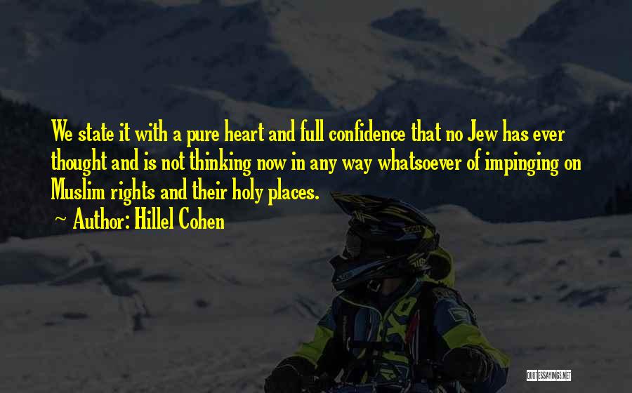 Hillel Cohen Quotes 110126