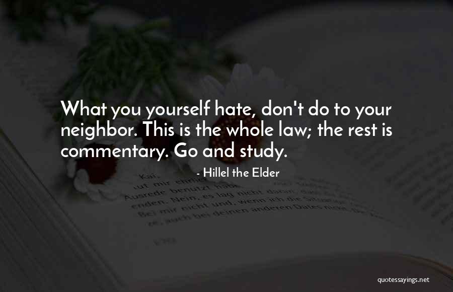 Hillel The Elder Quotes 2137503