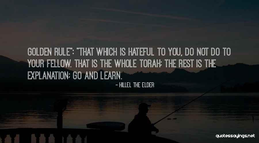 Hillel The Elder Quotes 538793