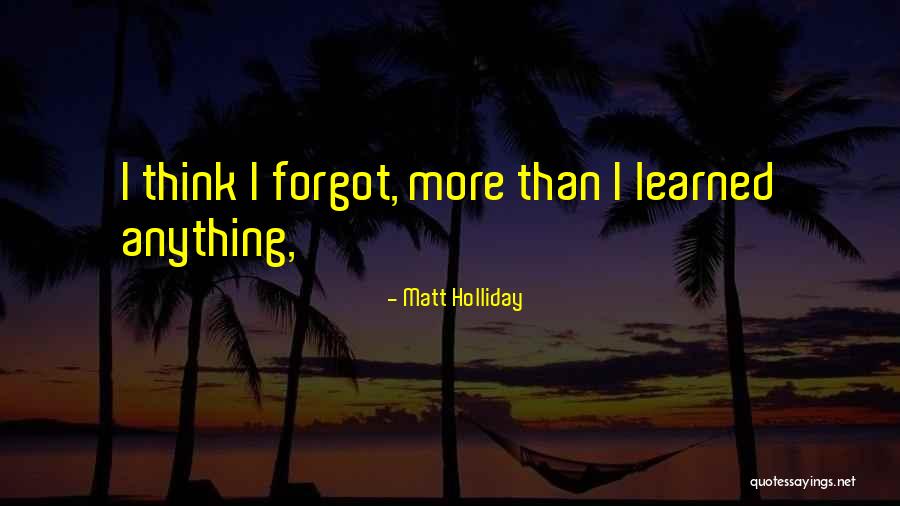 Hillenmeyer Nfl Quotes By Matt Holliday Hillenmeyer Nfl Quotes By Matt Holliday