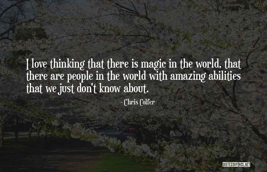 Hillermanns Garden Quotes By Chris Colfer Hillermanns Garden Quotes By Chris Colfer