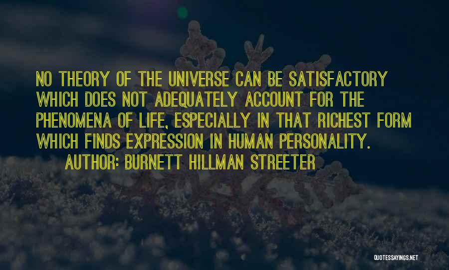 Hillman Quotes By Burnett Hillman Streeter