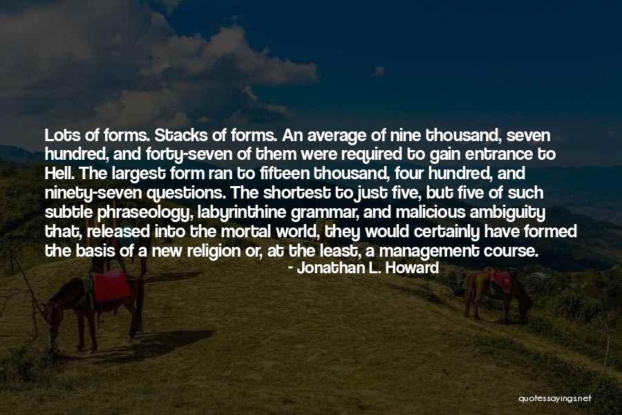 Hillsong Zion Quotes By Jonathan L. Howard Hillsong Zion Quotes By Jonathan L. Howard