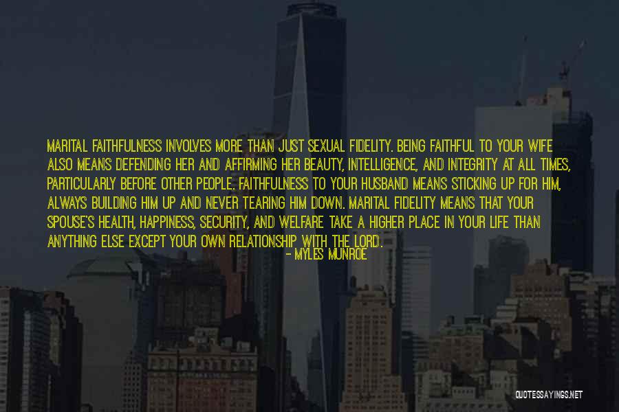 Him And Her Building Quotes By Myles Munroe Him And Her Building Quotes By Myles Munroe
