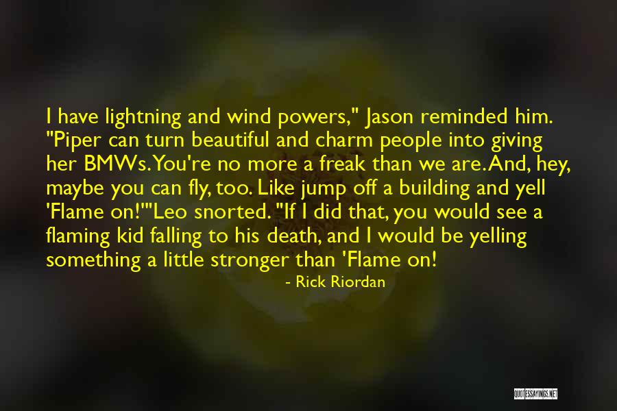 Him And Her Building Quotes By Rick Riordan Him And Her Building Quotes By Rick Riordan