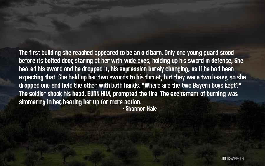 Him And Her Building Quotes By Shannon Hale Him And Her Building Quotes By Shannon Hale