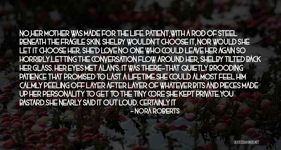 Him And Her Conversation Love Quotes By Nora Roberts