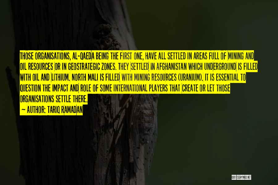 Him Being A Player Quotes By Tariq Ramadan