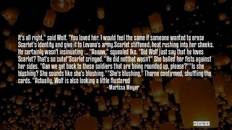 Him Being Cute Quotes By Marissa Meyer Him Being Cute Quotes By Marissa Meyer