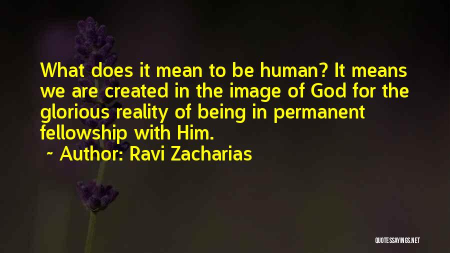 Him Being Mean Quotes By Ravi Zacharias