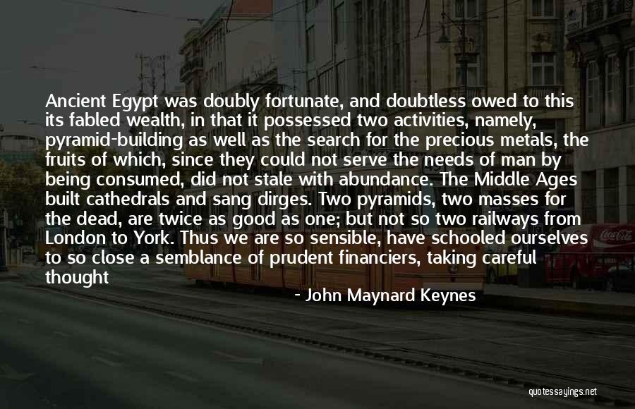 Him Being The Best Quotes By John Maynard Keynes