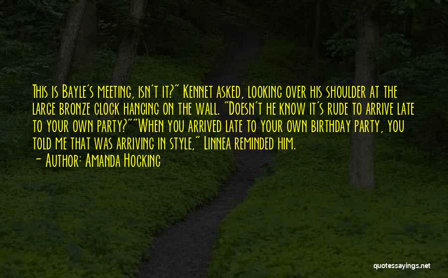 Him Birthday Quotes By Amanda Hocking