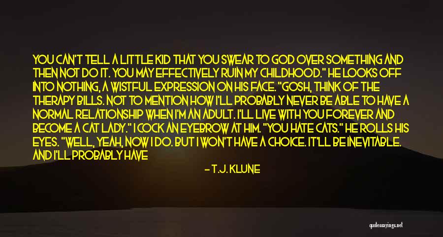 Him Birthday Quotes By T.J. Klune Him Birthday Quotes By T.J. Klune