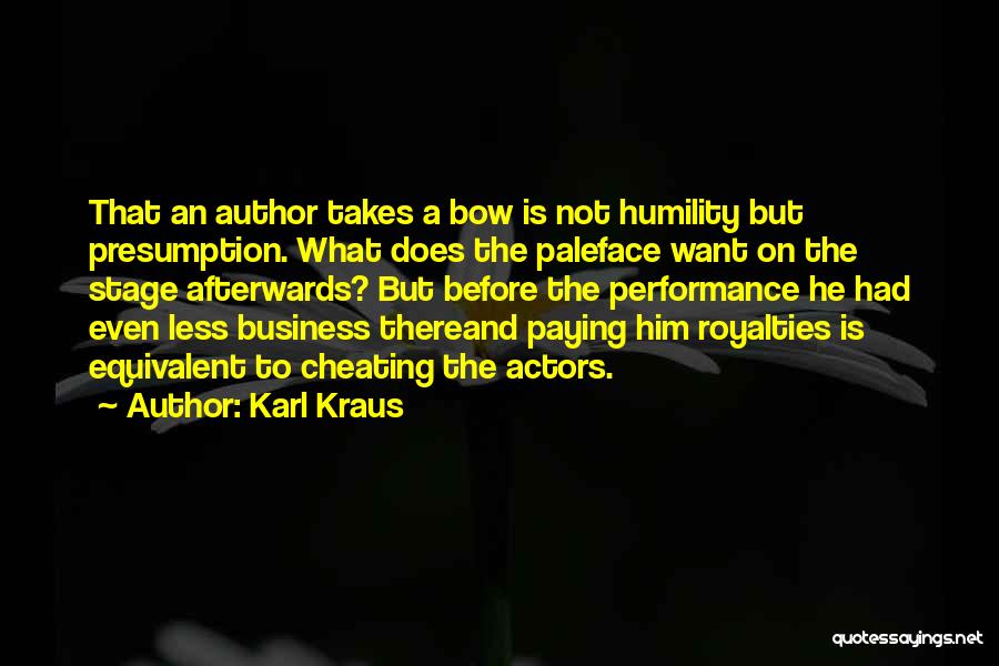 Him Cheating Quotes By Karl Kraus