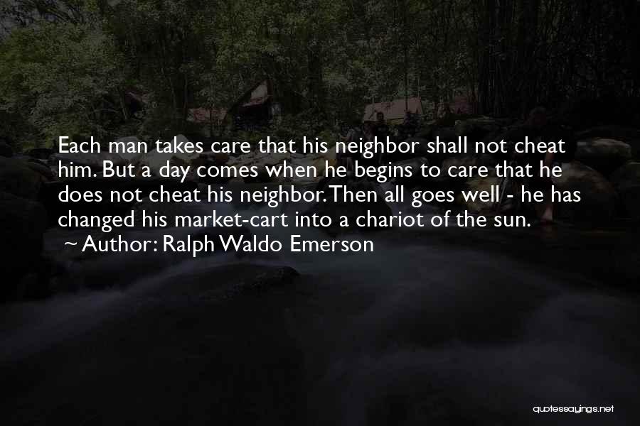 Him Cheating Quotes By Ralph Waldo Emerson