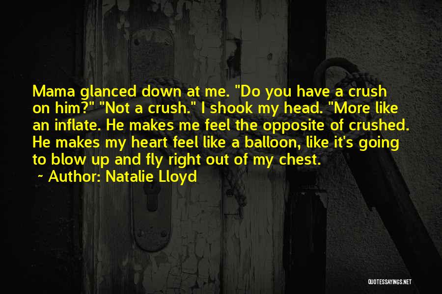 Him Crush Quotes By Natalie Lloyd