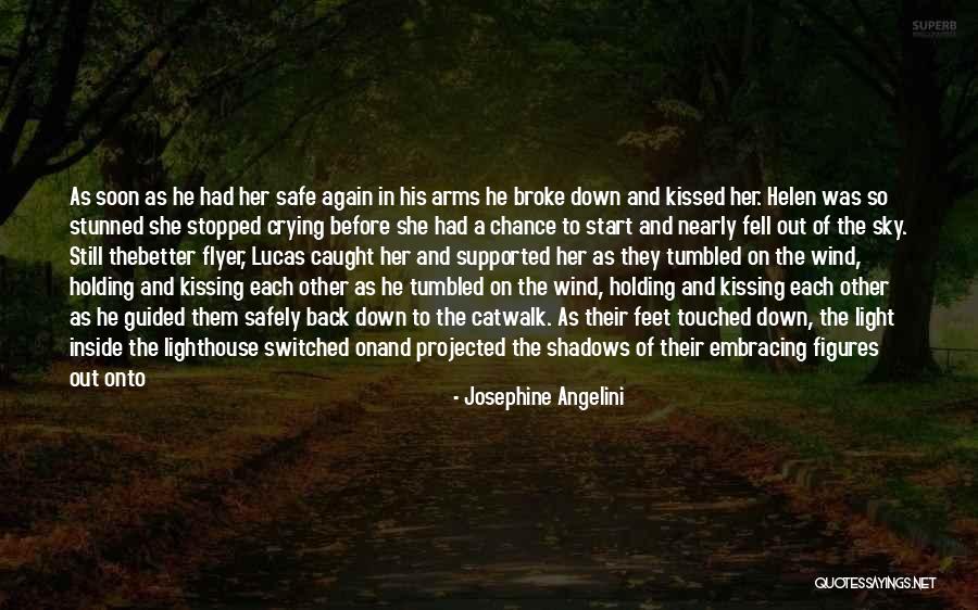 Him Holding You In His Arms Quotes By Josephine Angelini