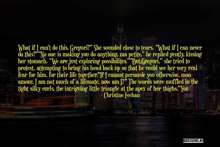 Him Kissing Me Quotes By Christine Feehan Him Kissing Me Quotes By Christine Feehan