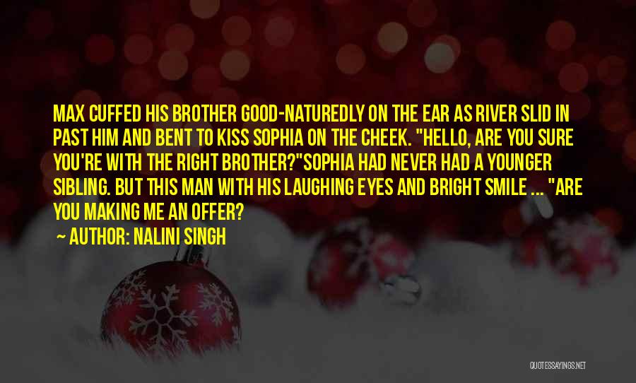 Him Making Me Smile Quotes By Nalini Singh