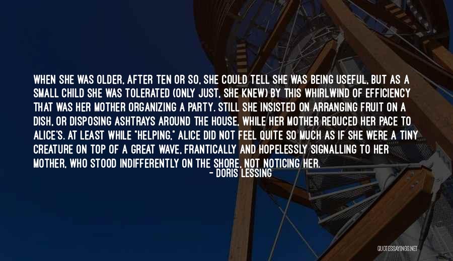 Him Not Noticing Me Quotes By Doris Lessing