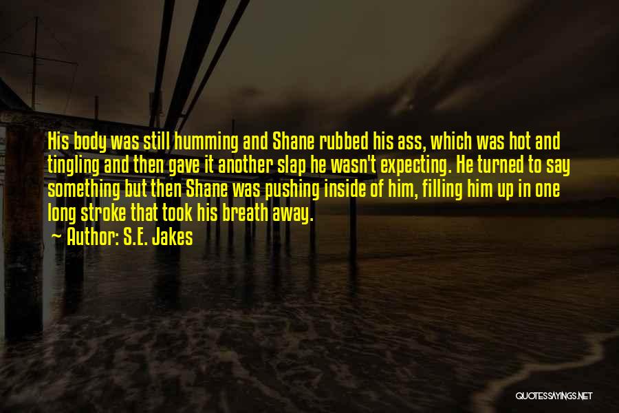 Him Pushing You Away Quotes By S.E. Jakes