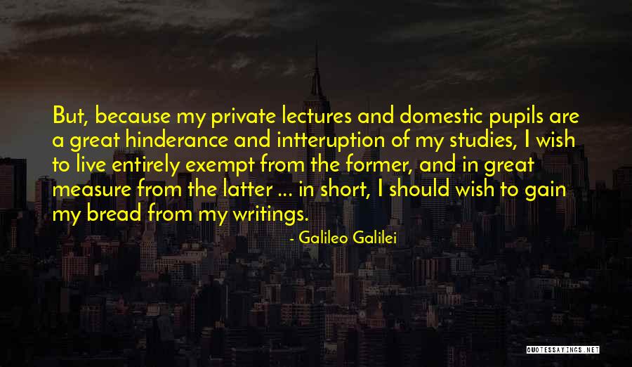 Hinderance Quotes By Galileo Galilei Hinderance Quotes By Galileo Galilei
