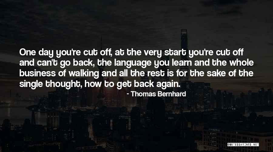Hinderance Quotes By Thomas Bernhard Hinderance Quotes By Thomas Bernhard
