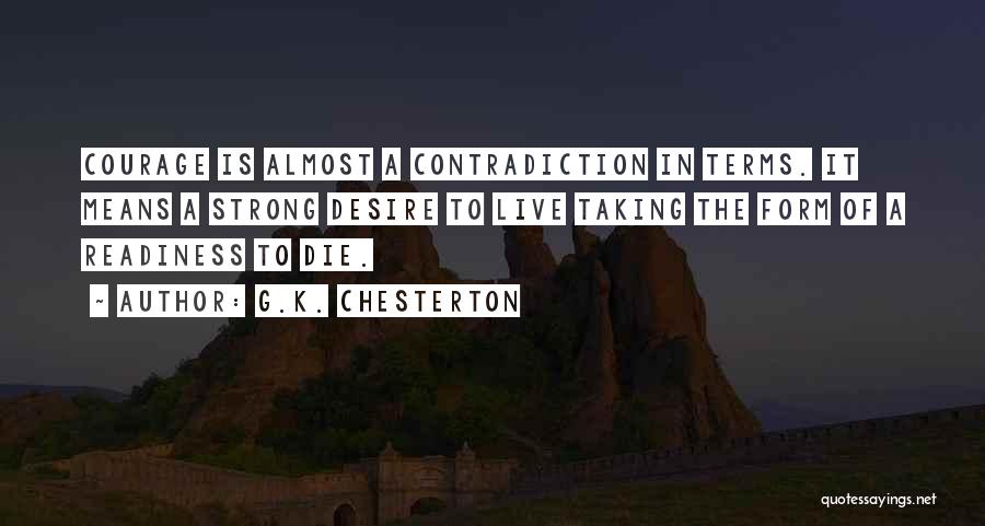 Hindernisse In English Quotes By G.K. Chesterton