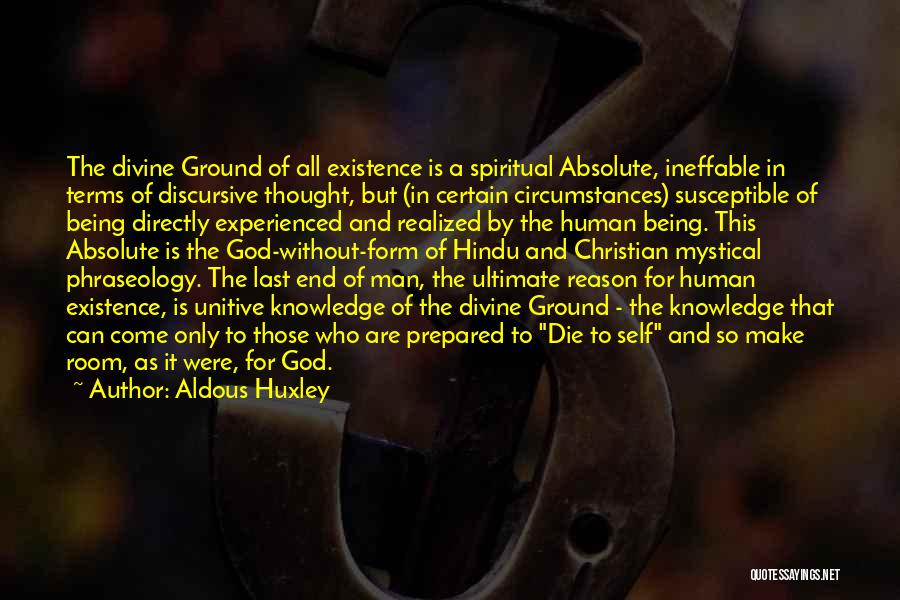 Hindu God Quotes By Aldous Huxley