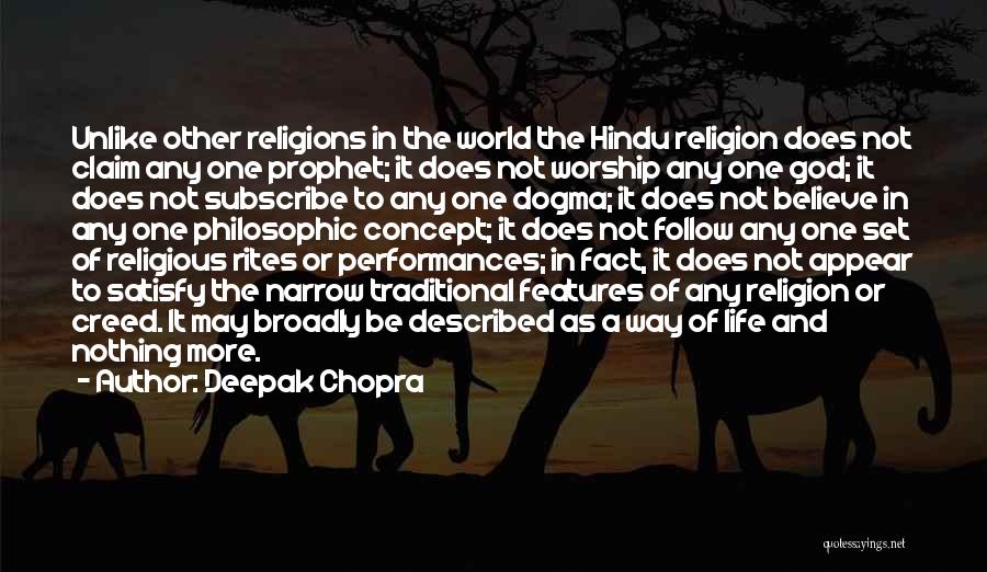 Hindu God Quotes By Deepak Chopra
