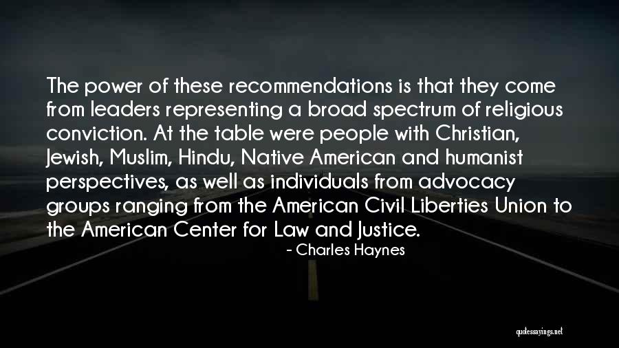 Hindu Quotes By Charles Haynes